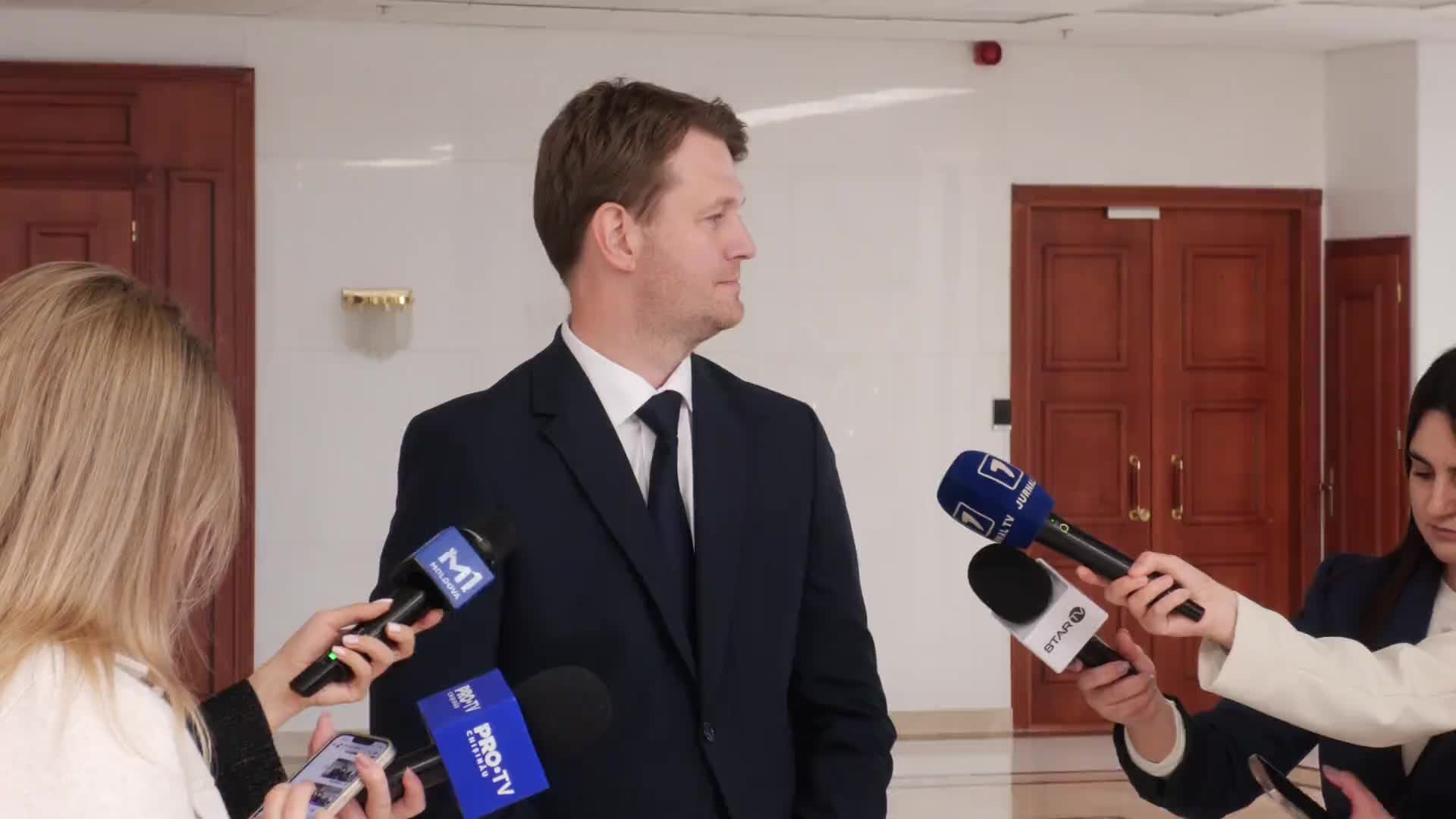 Declarațiile ministrului Finanțelor al Republicii Moldova, Andrian Gavriliță, după ceremonia de depunere a jurământului