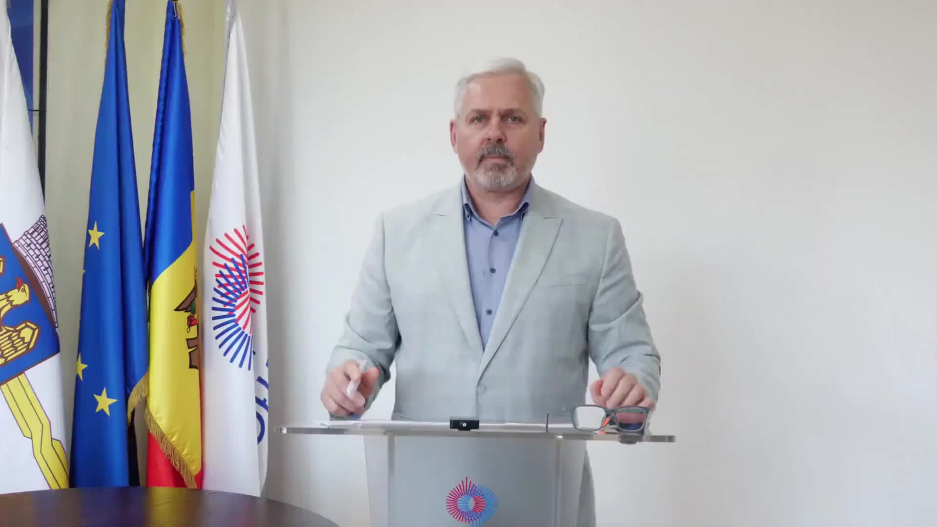 Briefing de presă susținut de Directorul General al „Termoelectrica” S.A., Iurie Razlovan, cu tema „Retrospectiva sezonului de încălzire 2024-2025. Prioritățile Termoelectrica SA”