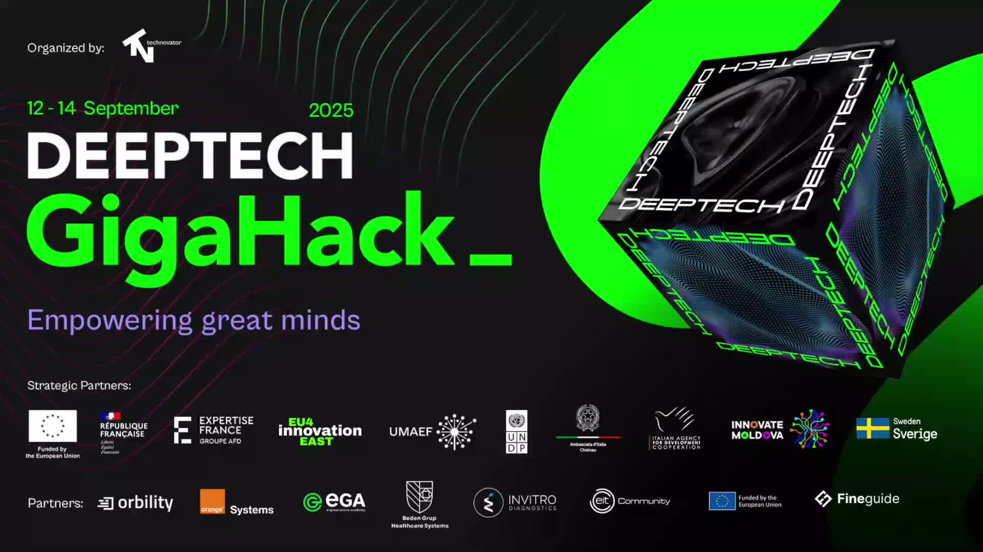 Prezentarea proiectelor și premierea câștigătorilor Hackathonului „Deeptech GigaHack”