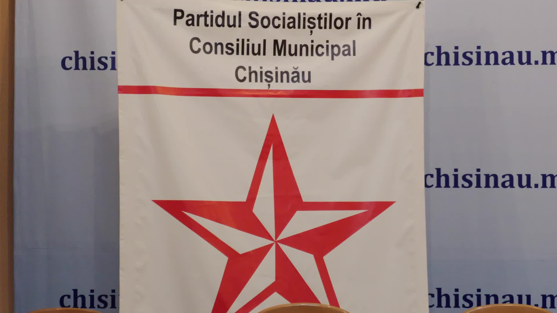 Conferință de presă susținută de consilierii fracțiunii PSRM din Consiliul Municipal Chișinău