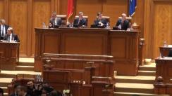 Ședința în plen comună a Senatului și a Camerei Deputaților din 4 martie 2014