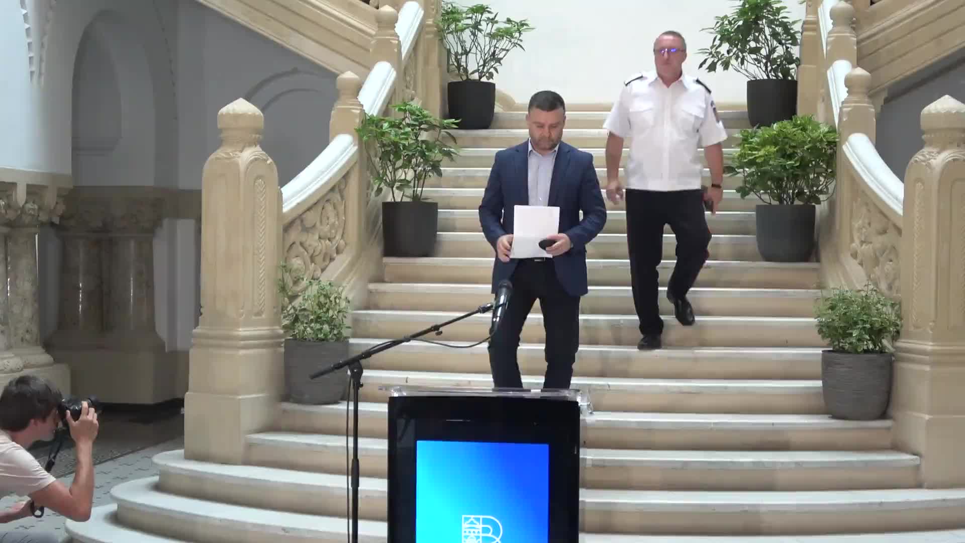 Declarație de presă susținută de Primarul General al municipiului București, Ciprian Ciucu, privind stadiul punerii în siguranță a blocului afectat de explozie din Rahova