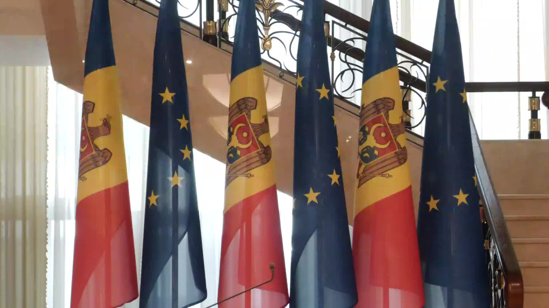 Conferința de presă susținută de Vicepreședinta Executivă a Comisiei Europene pentru Drepturi sociale și competențe, locuri de muncă de calitate și pregătire, Roxana Mînzatu, ministrul Muncii și Protecției Sociale, Alexei Buzu, și ministrul Educației și Cercetării, Dan Perciun, precedată de o donație din partea Uniunii Europene pentru Agenția Națională pentru Ocuparea Forței de Muncă
