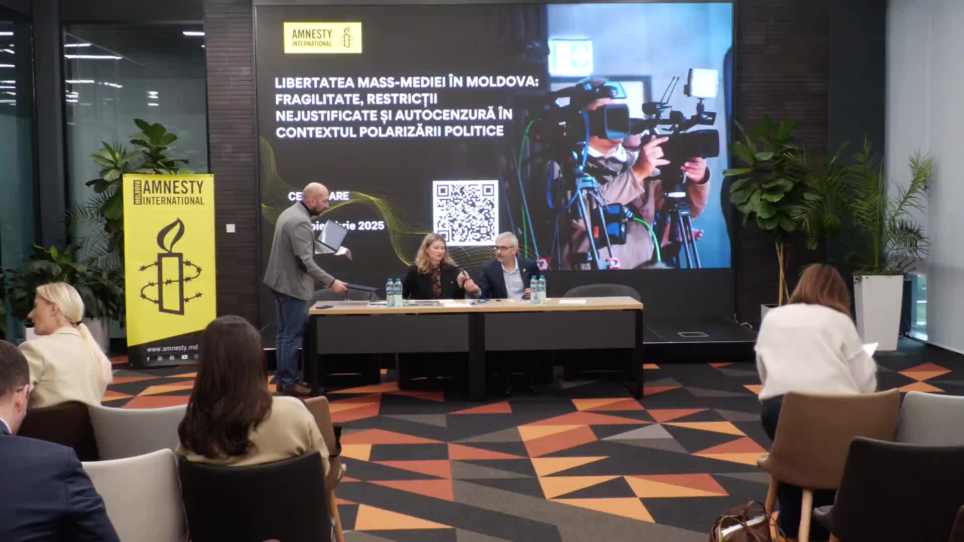 Lansarea raportului „Libertatea Media în Moldova: Fragilitate, Restricții Nejustificate și Autocenzură în Contextul Polarizării Politice”