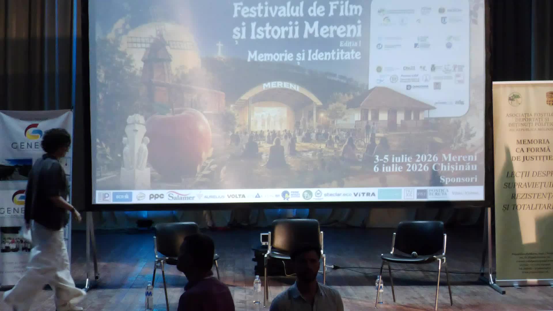 Festivalul de Film și Istorii Mereni, ediția I-a. Dezbaterea „Filmele care fac istorie”