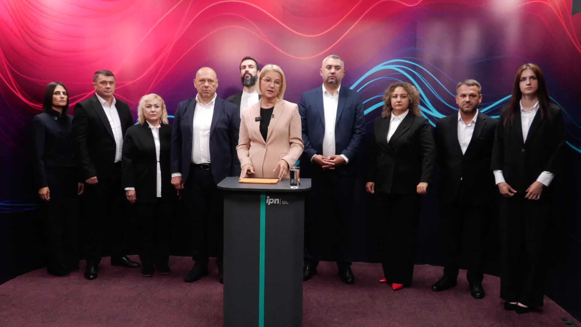 Conferință de presă susținută de președintele Partidului INIMA MOLDOVEI, Irina Vlah, cu tema „Apel către cetățenii Republicii Moldova în urma primei jumătăți a campaniei electorale”