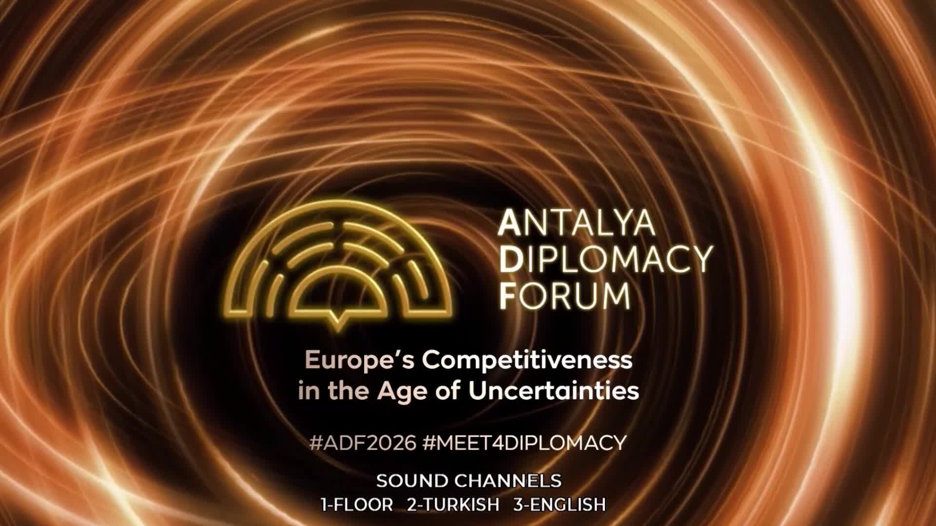 Participarea viceprim-ministrului, ministrului afacerilor externe, Mihai Popșoi, la panelul de discuții „Competitivitatea Europei în era incertitudinilor geopolitice”, din cadrul Forumului Diplomației de la Antalya