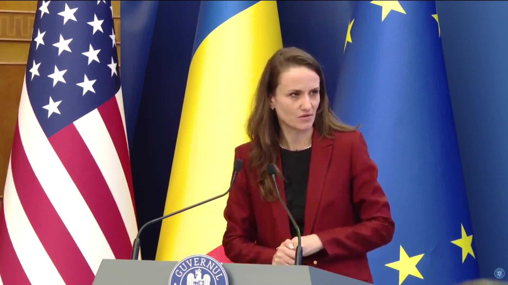 Ceremonia prilejuită de dialogul anual privind Programul Cadru pentru protecția copilului derulat de România și Statele Unite ale Americii