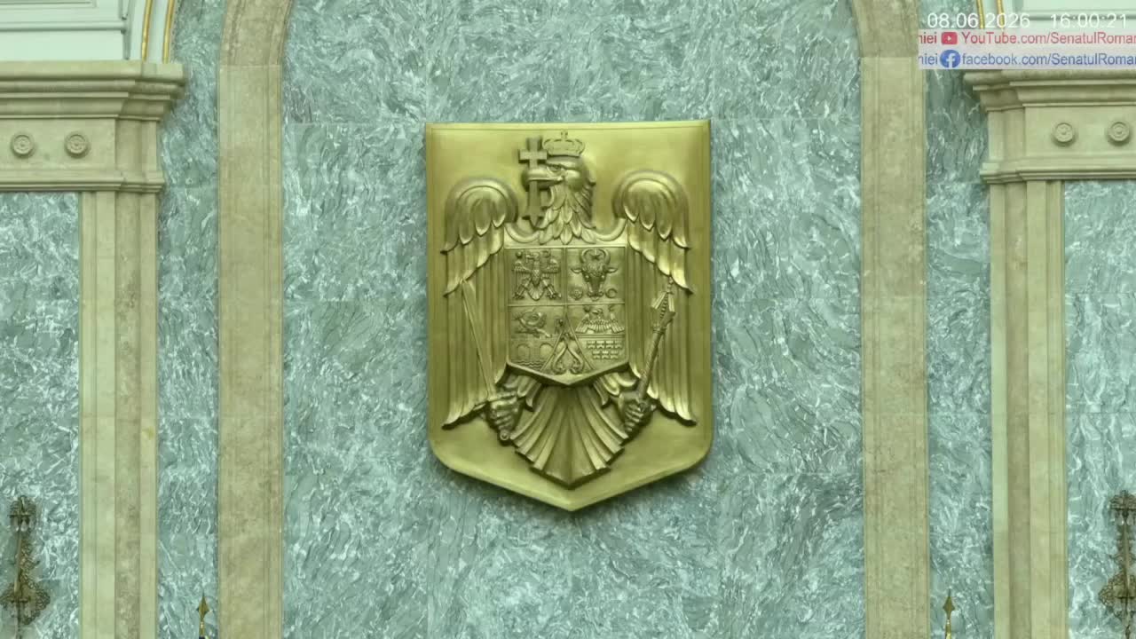 Ședința în plen a Senatului României din 8 iunie 2026