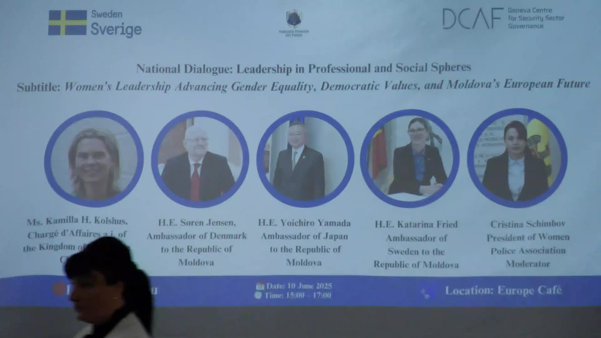 Panel Internațional „Dialog și Construire a Parteneriatelor” organizat de Asociația Femeilor din Poliție
