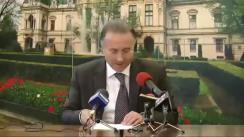 Conferință de presă susținută de primarul municipiului Iași, Gheorghe Nichita