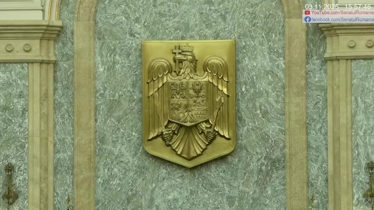 Ședința în plen a Senatului României din 3 noiembrie 2025