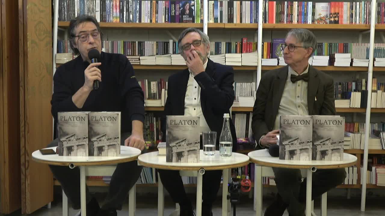 Lansarea cărții „PLATON, Opera integrală, volumul V”