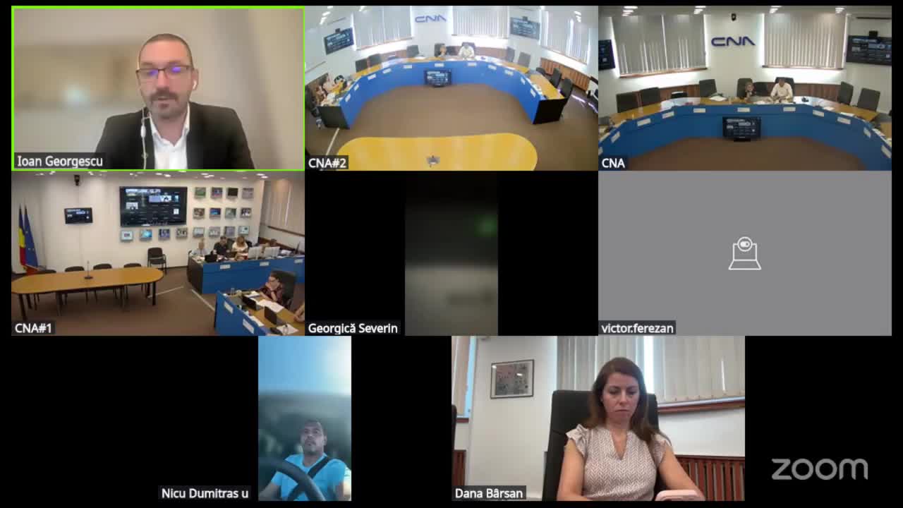 Ședința Consiliului Național al Audiovizualului din 15 iulie 2026