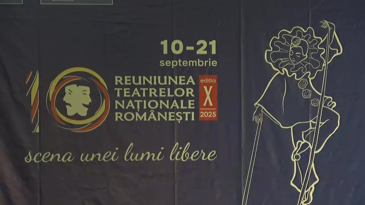 Conferința de presă dedicată deschiderii Reuniunii Teatrelor Naționale Românești la Chișinău 2025