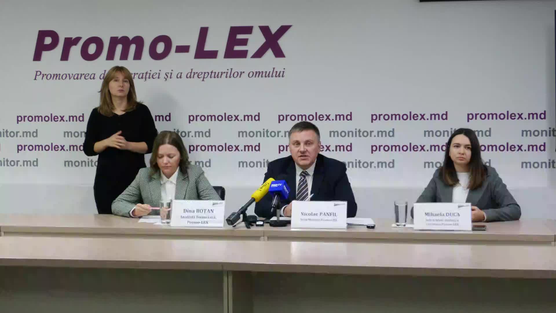 Conferință de presă organizată de Asociația Promo-LEX de lansare a Raportului nr.4 al Misiunii de observare a alegerilor parlamentare din 28 septembrie 2025