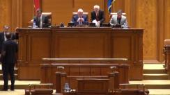 Ședința în plen comună a Senatului și a Camerei Deputaților din 10 iunie 2014