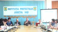 Întâlnirea comisiei ONG din cadrul CDES Iași la Instituția Prefectului - Județului Iași