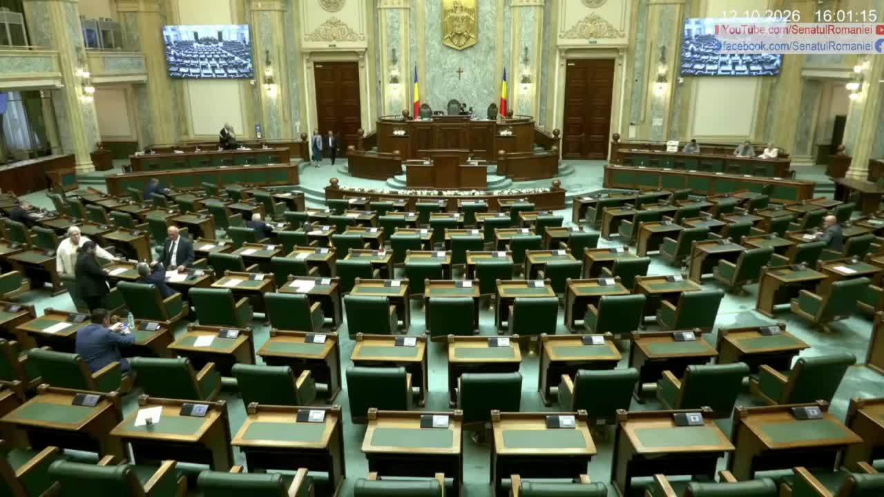 Ședința în plen a Senatului României din 12 septembrie 2026