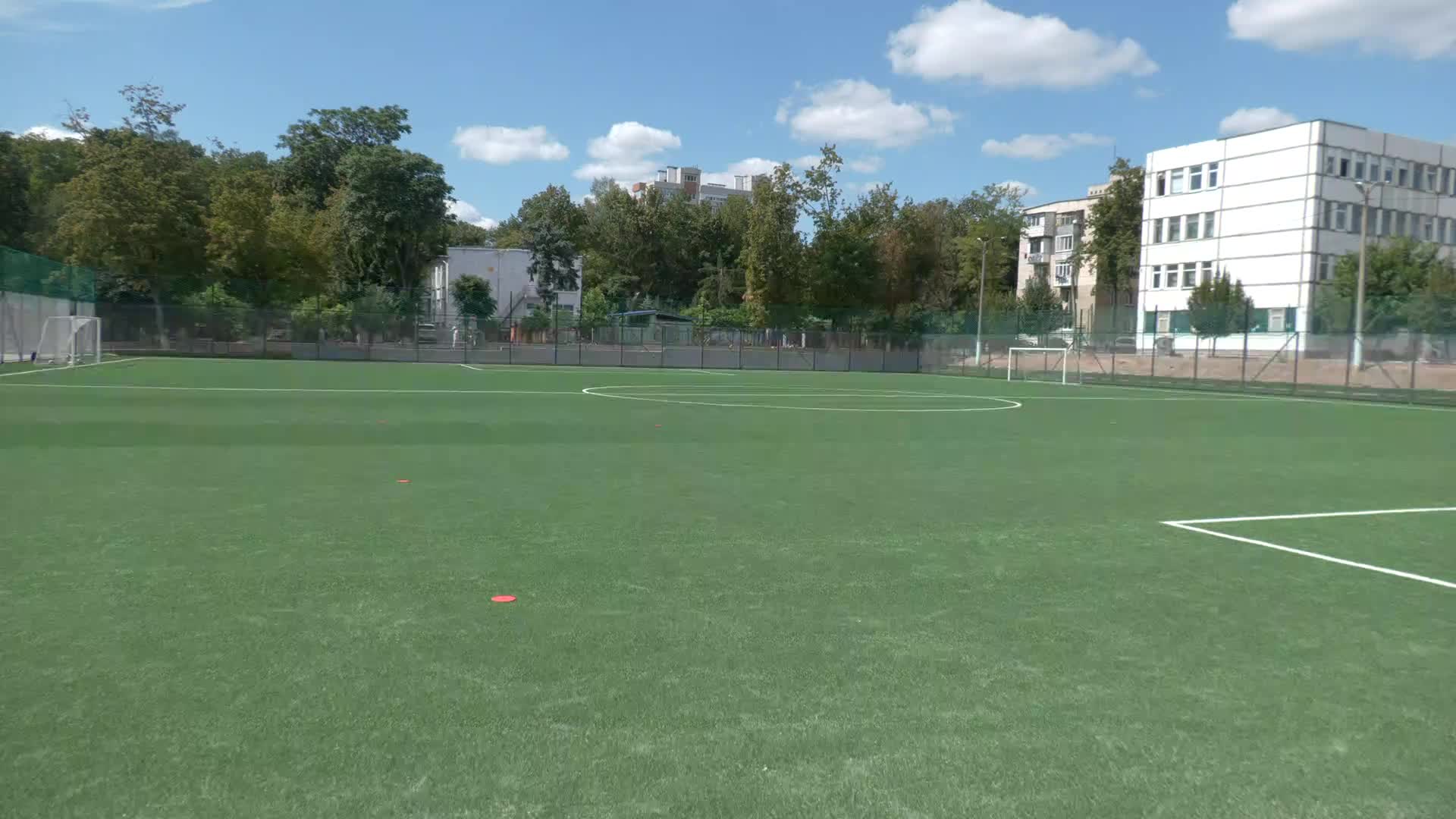 Evenimentul de inaugurare a Complexului de terenuri artificiale ale Școlii Sportive Specializate de Fotbal nr. 1 din municipiul Chișinău