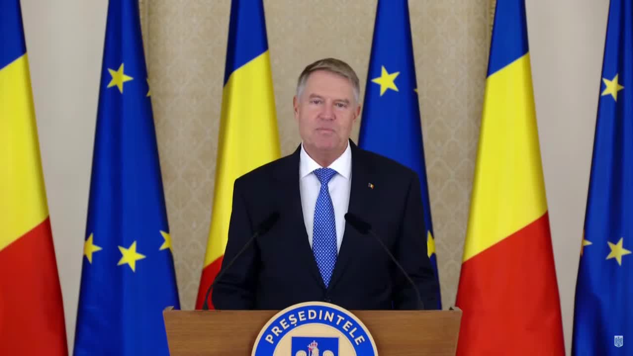 Declarație de presă susținută de președintele României, Klaus Iohannis