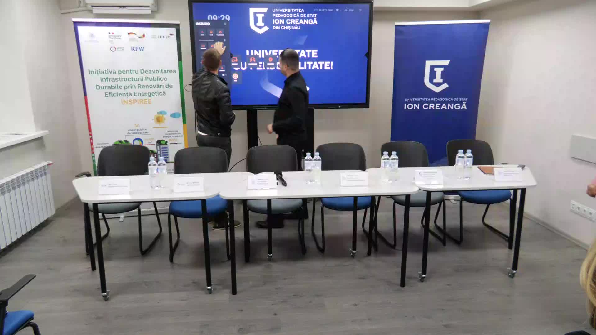 Ceremonia de semnare acordului de colaborare cu prima instituție beneficiară în cadrul Proiectului INSPIREE – Inițiativa pentru dezvoltarea infrastructurii publice durabile prin renovări de eficiență energetică