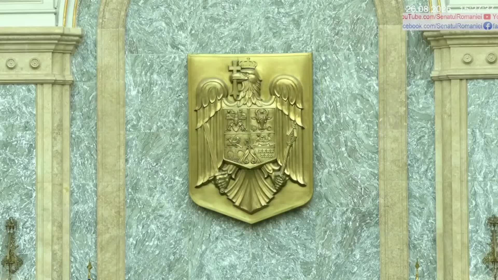 Ședința în plen a Senatului României din 26 august 2026 (a doua parte)