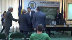 Conferință de presă organizată de Ministerul Dezvoltării Regionale și Administrației Publice privind stadiul actual al Programului Operațional Regional