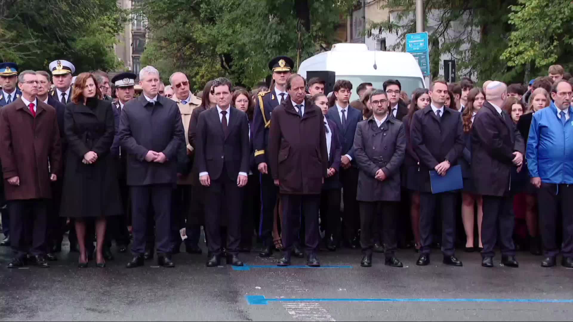 Ceremonia prilejuită de Ziua Națională de Comemorare a Victimelor Holocaustului din România