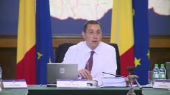 Ședința Guvernului României din 17 septembrie 2014 (imagini protocolare)