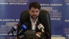 Conferință de presă susținută de deputatul neafiliat Aurelian Mihai privind situația din prezent a comunităților de români din afara granițelor țării