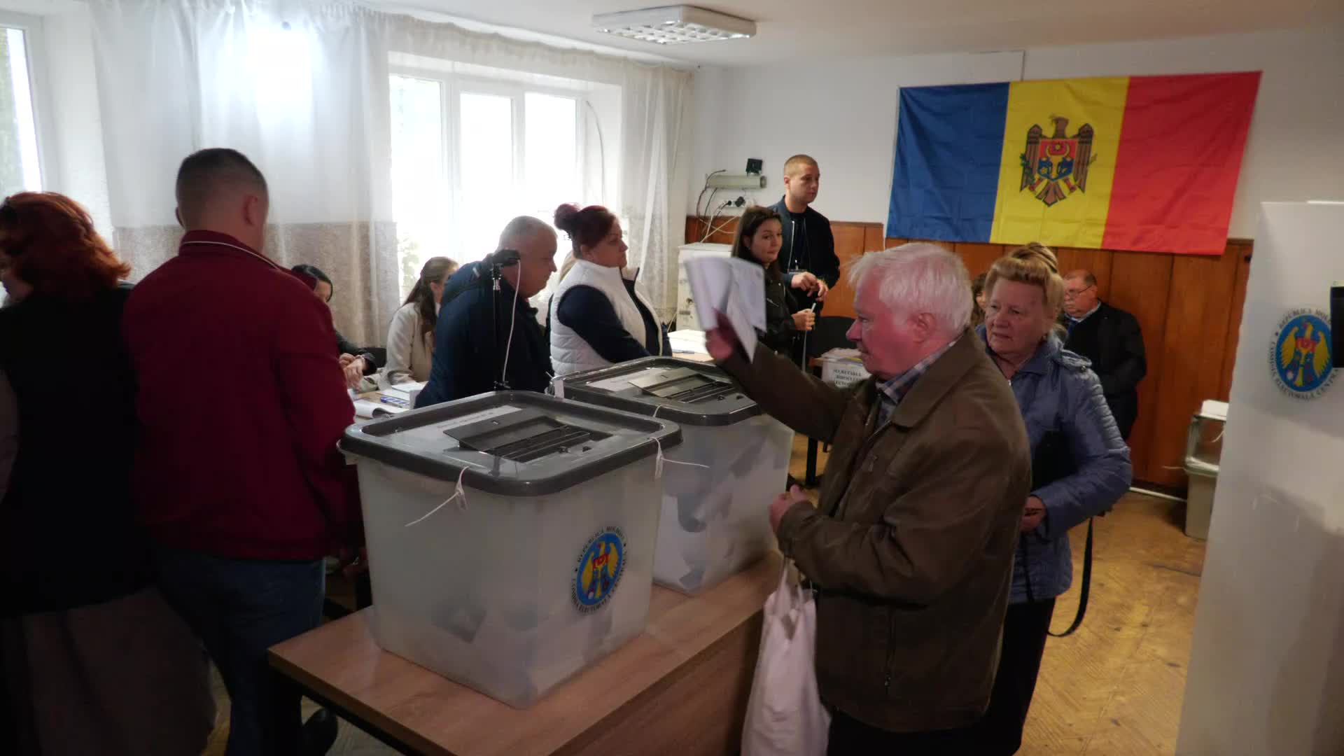 Alegeri Parlamentare 2025: Exercitarea votului de către copreședintele Blocului electoral Patriotic al Socialiștilor, Comuniștilor, Inima și Viitorul Moldovei, Igor Dodon