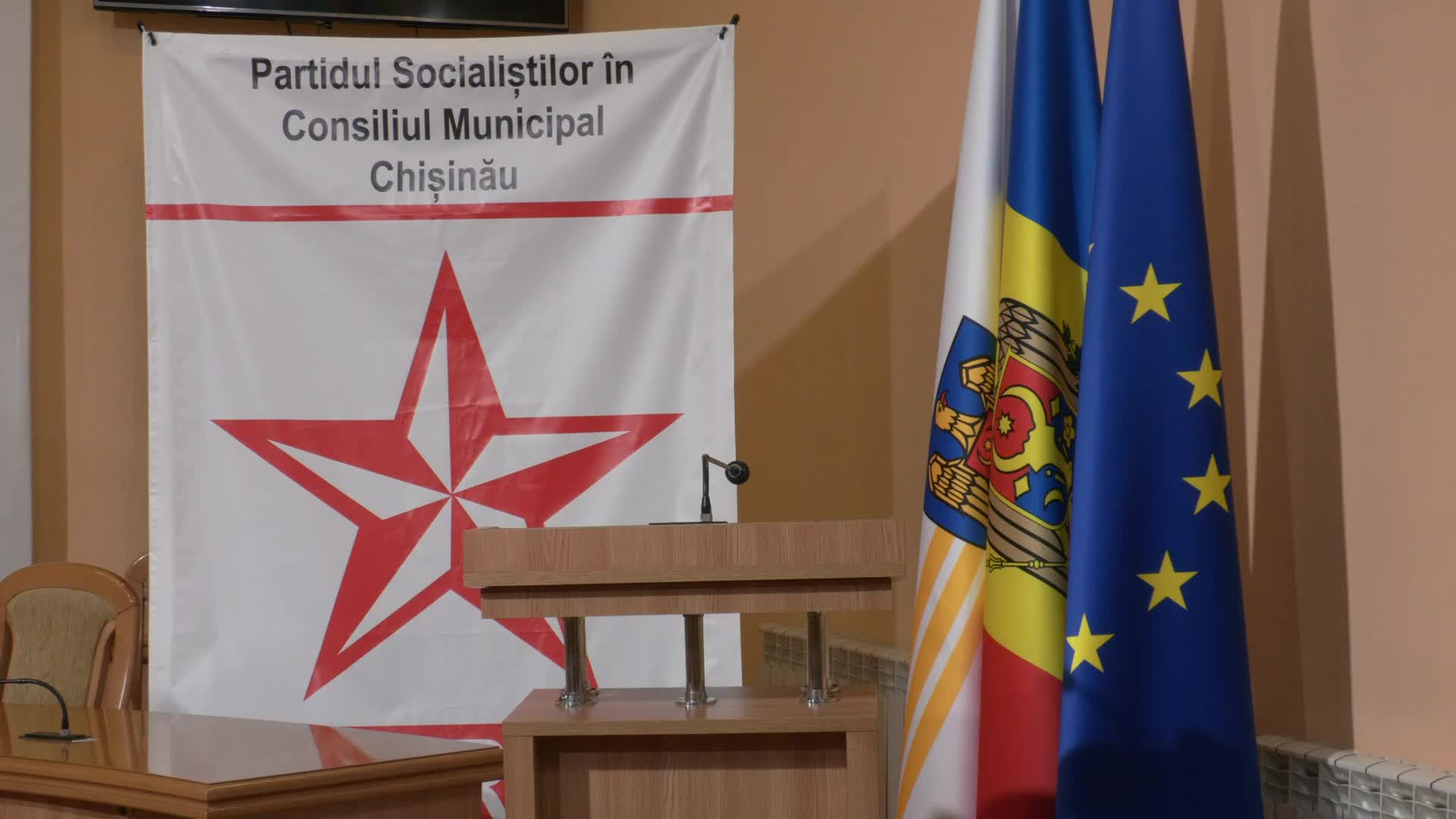 Briefing de presă organizat de fracțiunea PSRM din Consiliul Municipal Chișinău privind bugetul municipal