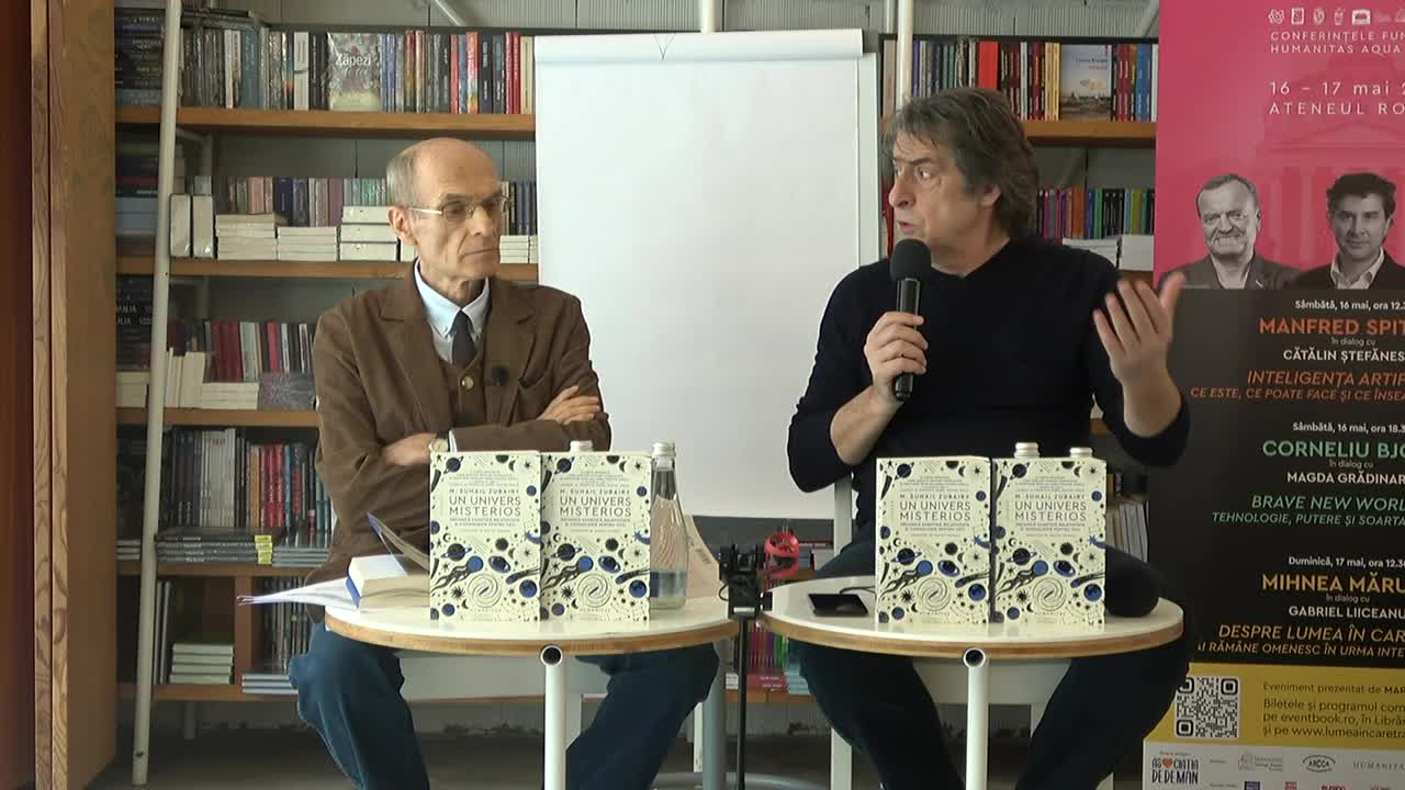 Cristian Tudor Popescu și Vlad Zografi despre mecanică cuantică, relativitate și cosmologie, pornind de la volumul fizicianului american M. Suhail Zubairy „Un univers misterios”