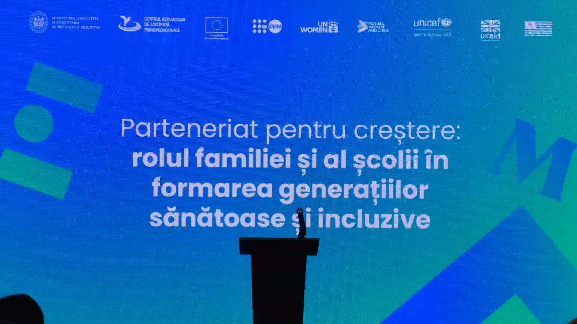 Evenimentul „Parteneriat pentru creștere: Rolul familiei și al școlii în formarea generațiilor sănătoase și incluzive”