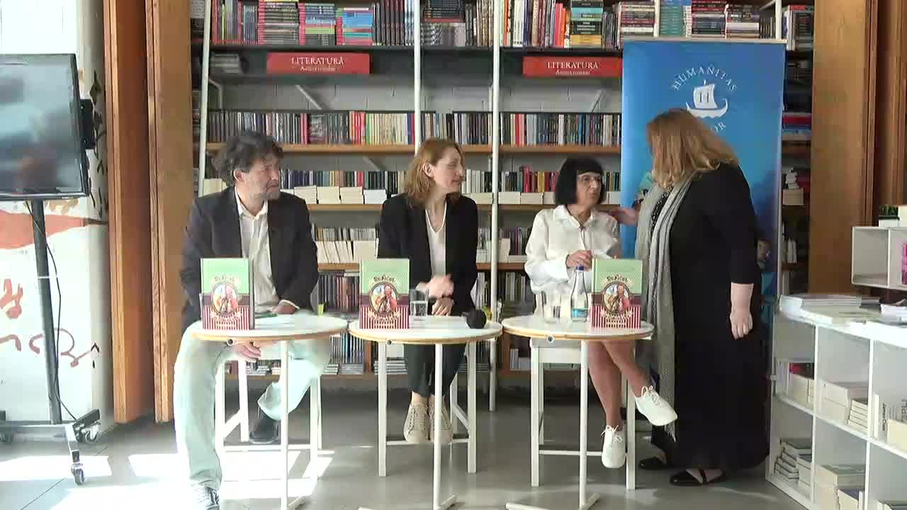 Lansarea volumului „Bunicul de ciocolată” de Narine Abgarian și Ioana Pârvulescu