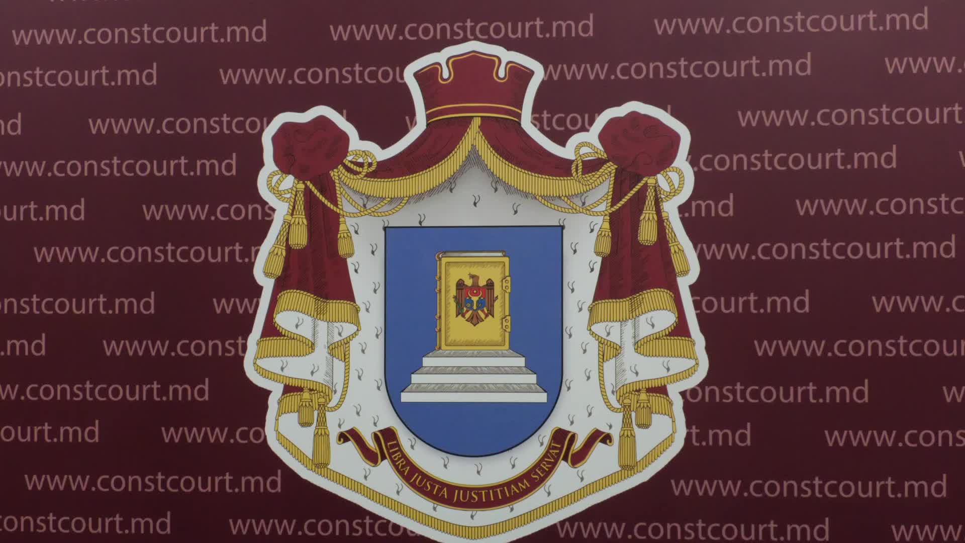 Briefing de presă organizat de Curtea Constituțională a Republicii Moldova