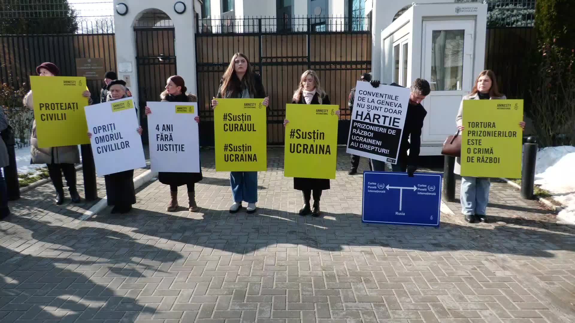 Acțiune publică dedicată reafirmării angajamentului pentru adevăr, justiție și despăgubiri pentru victime