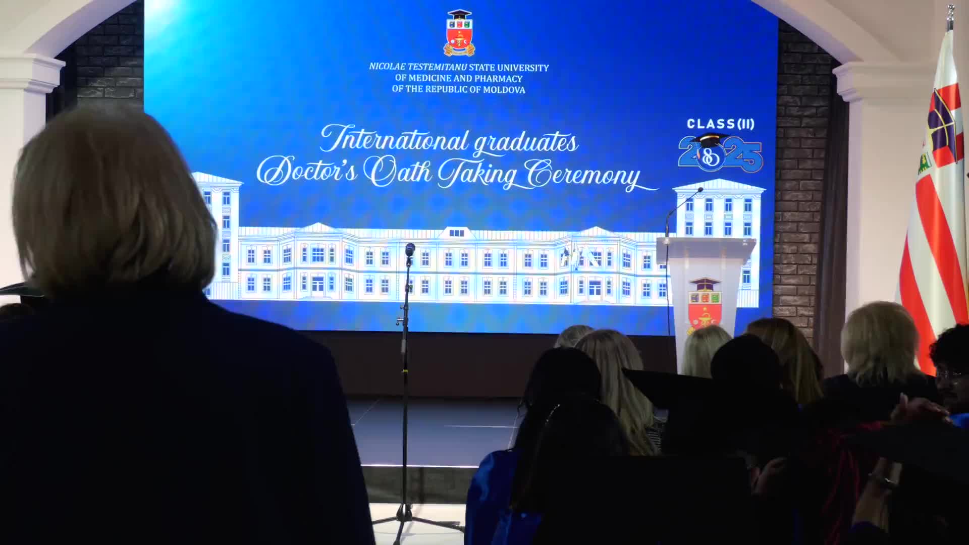 Ceremonia depunerii Jurământului medicului de către absolvenții internaționali, Promoția 2025 – partea a II-a