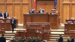 Ședința în plen a Camerei Deputaților României din 27 octombrie 2014