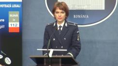 Briefing susținut de reprezentantul Ministerului Afacerilor Interne privind desfășurarea alegerilor prezidențiale