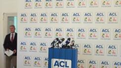 Conferință de presă susținută de prim-vicepreședintele ACL, Cătălin Predoiu