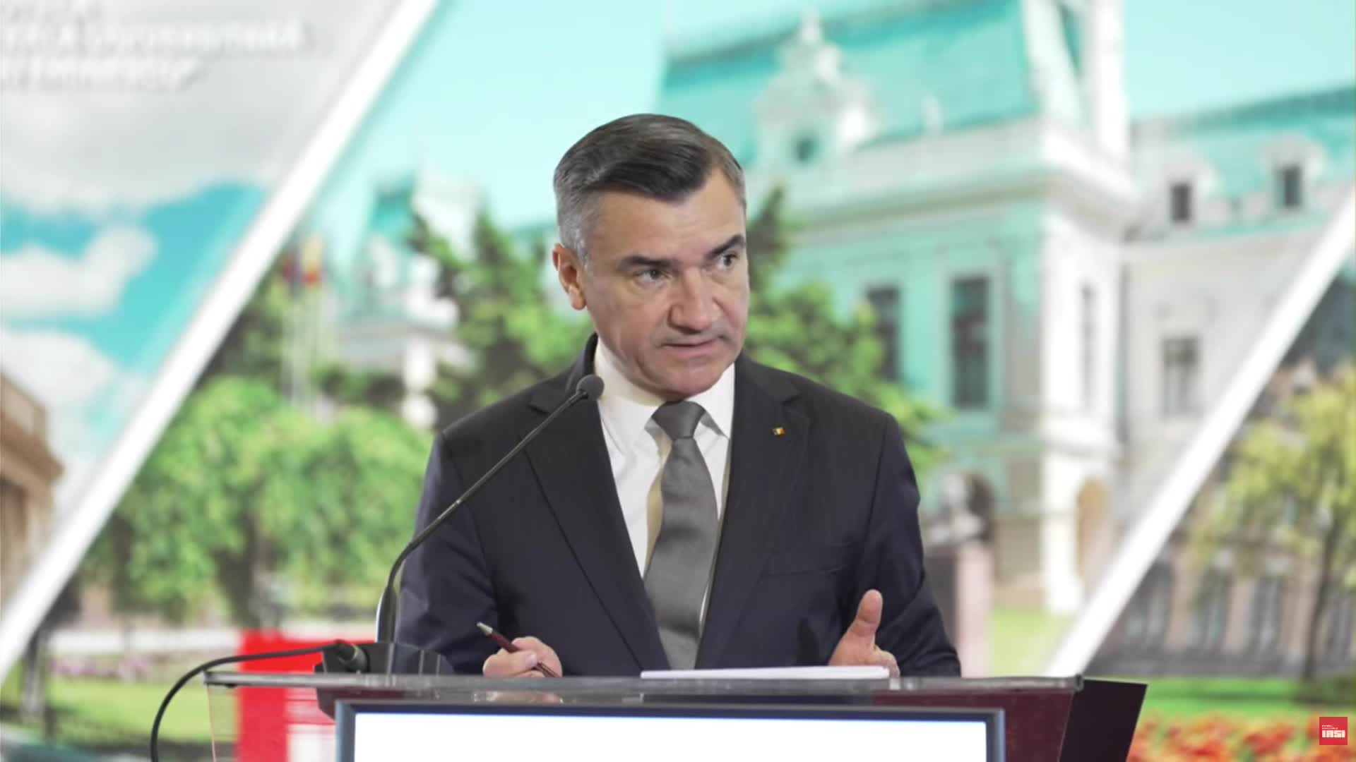 Conferință de presă susținută de Primarul Municipiului Iași, Mihai Chirica