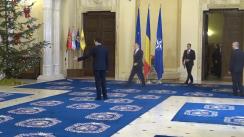 Ceremonia de depunere a jurământului de învestitură în funcție a unor membri ai Guvernului României