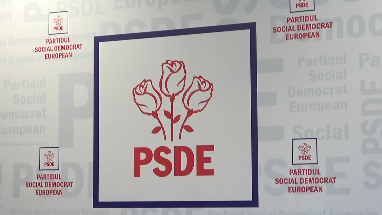 Conferință de presă susținută de Partidul Social Democrat European