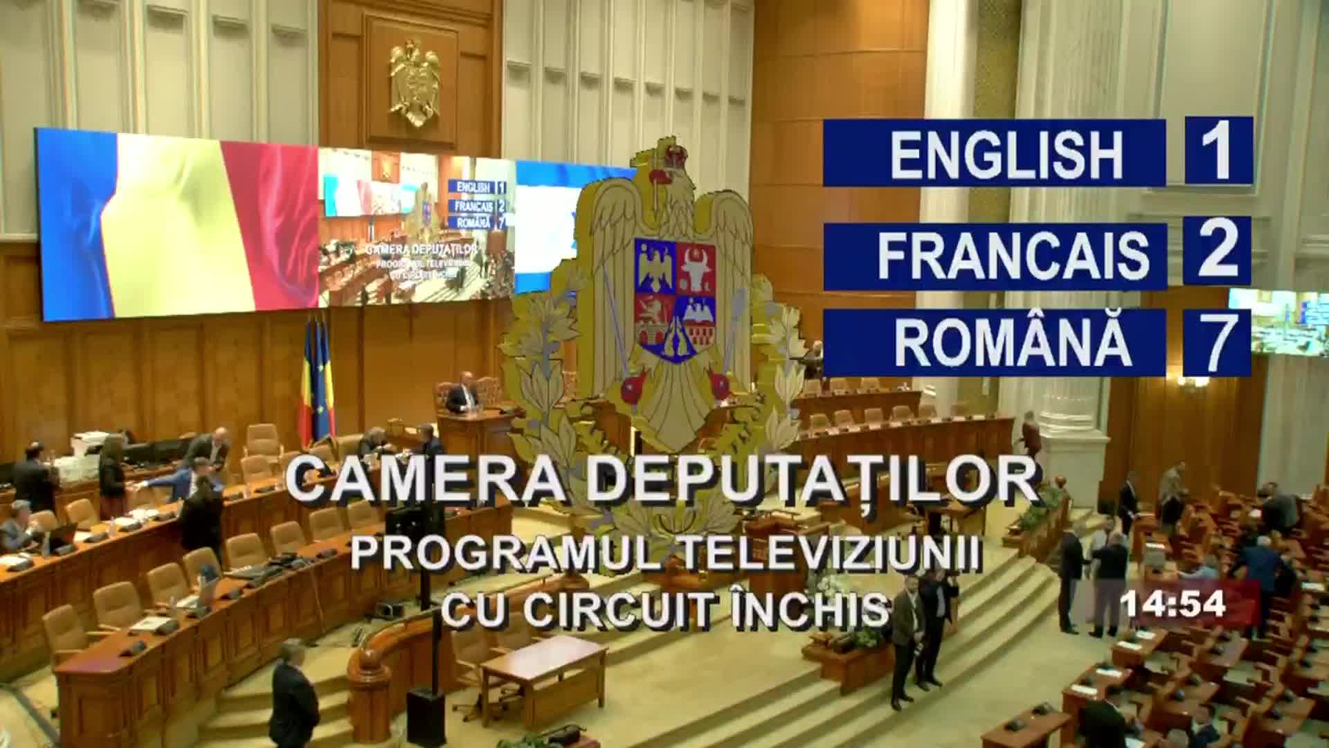 Ședința solemnă comună a Camerei Deputaților și Senatului României consacrată marcării zilei de 14 Mai - Ziua Solidarității și Prieteniei dintre România și Israel