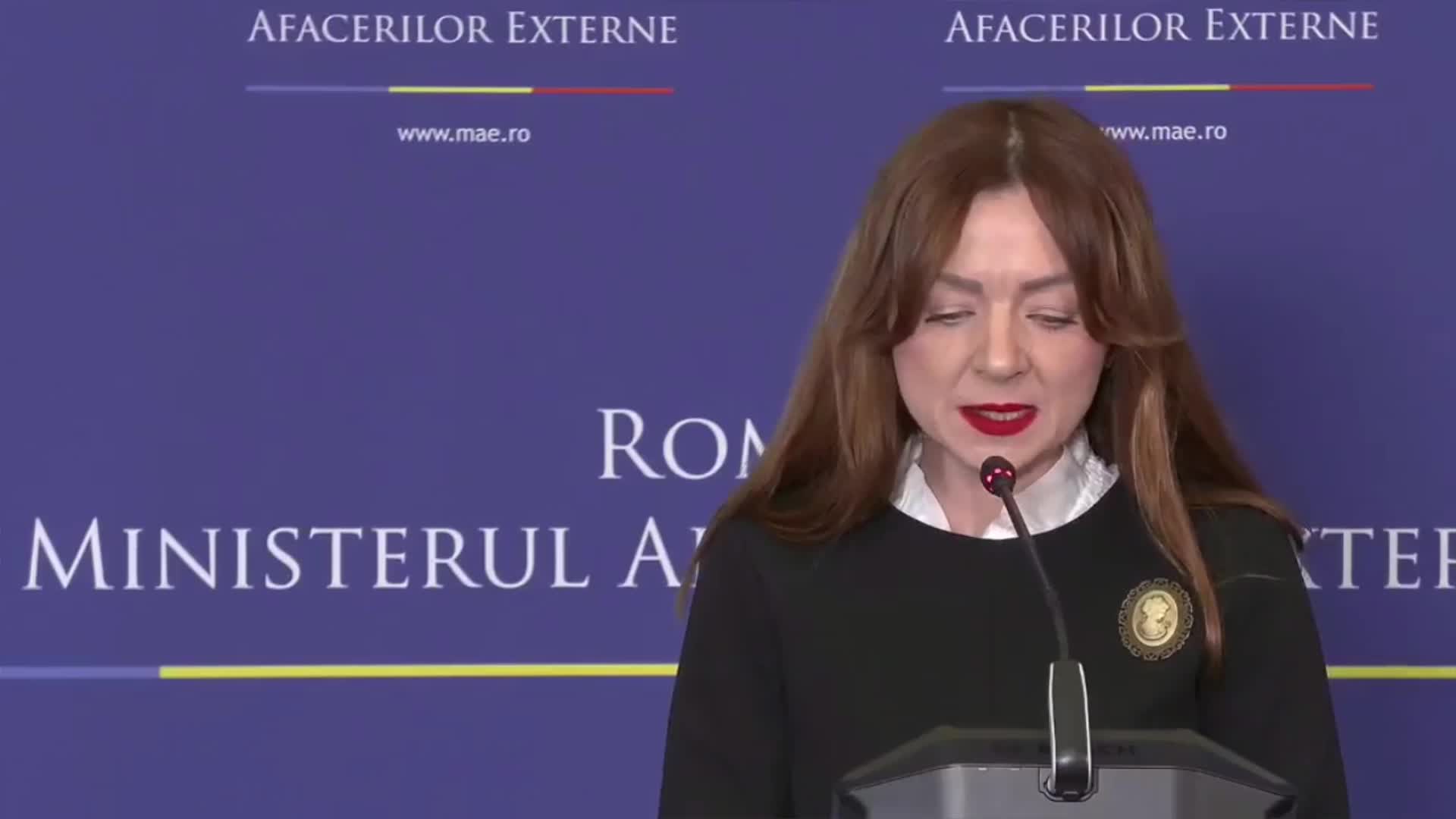 Conferință de presă organizată de Ministerul Afacerilor Externe al României, cu ocazia lansării aplicației „Călătorește Informat”
