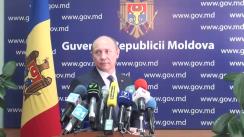 Declarațiile lui Valeriu Streleț după ședința Guvernului Republicii Moldova din 16 septembrie 2015