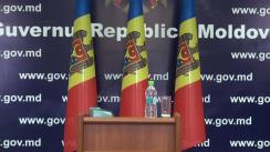 Briefing susținut de prim-ministrul Republicii Moldova, Valeriu Streleț
