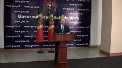 Briefing susținut de prim-ministrul Republicii Moldova după primele discuții cu misiunea FMI